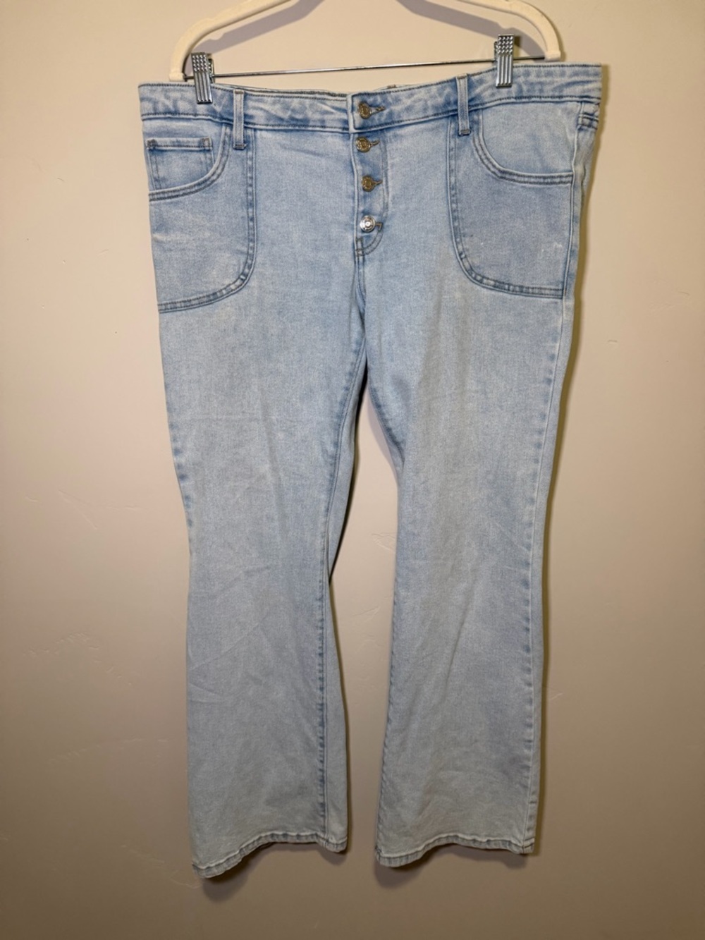 wild fable Light Wash Bootcut Jeans